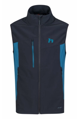 Pánská softshellová vesta Hannah CARSTEN VEST anthracite/sailor blue
