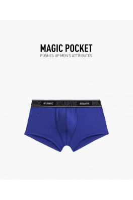 Pánské boxerky ATLANTIC Magic Pocket - fialové