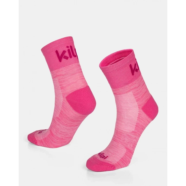 Unisex běžecké ponožky Kilpi SPEED-U Světle růžová