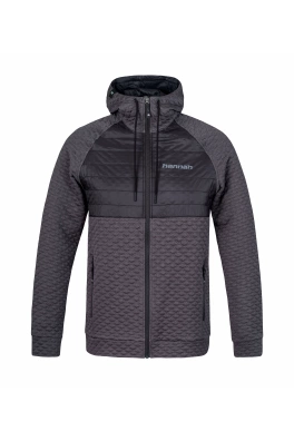 Pánská mikina Hannah QUIL II asphalt mel/anthracite