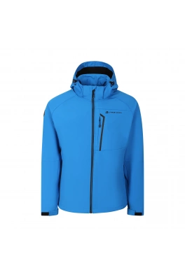 Pánská softshellová bunda ALPINE PRO HOOR brilliant blue