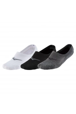 Super Short Socks 3P / White/Black/Grey