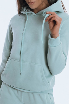 Dámská mikina Mint BASIC s kapucí BY0763