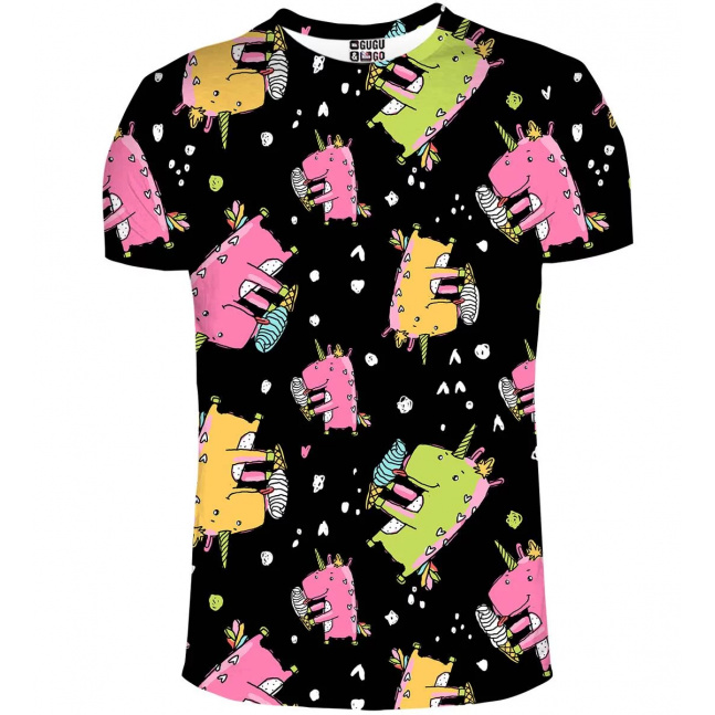 T-Shirt Unicorn And Ice Cream
