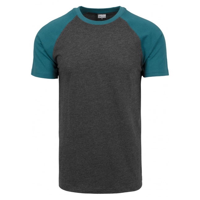 Raglan Contrast Tee uhl/zelenozelená