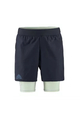 Šortky CRAFT PRO Trail 2in1 modrá