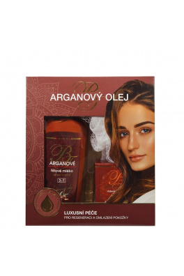 Dárková kazeta kosmetiky s arganovým olejem