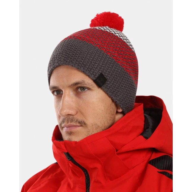 Zimní čepice s bambulí Kilpi PAULO-M