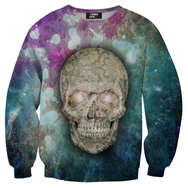 Sweater Flower Skull