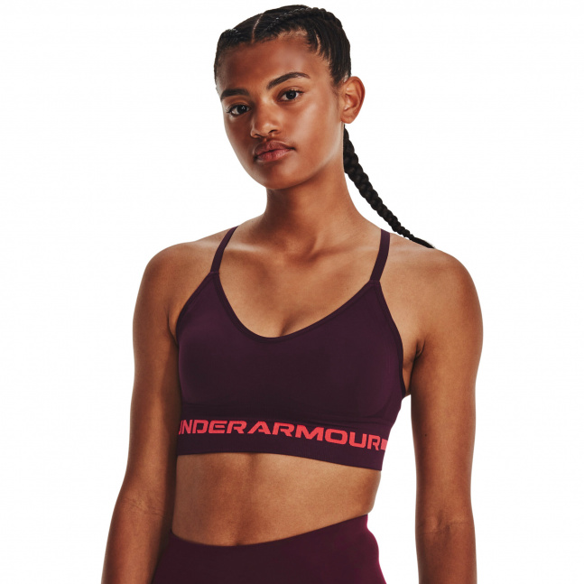 Dámská kompresní podprsenka Under Armour Seamless Low Long Bra