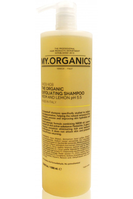 My.Organics The Organic Exfoliating Shampoo Neem and Lemon 1000 ml