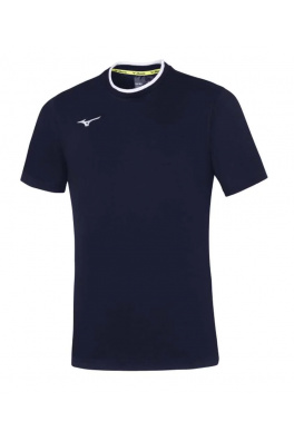 Men Mizuno Tee / Navy/White