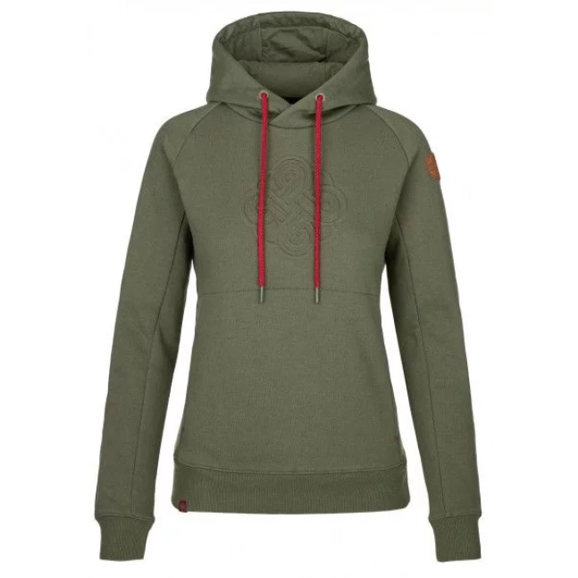 Dámská mikina Kilpi SOHEY-W khaki
