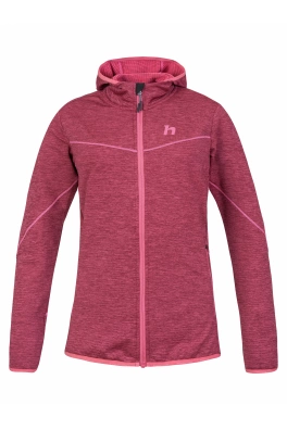 Dámská mikina Hannah DAGNYS HOODY honeysuckle mel I