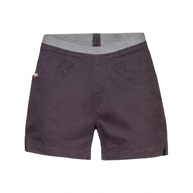 Dámské bavlněné kraťasy Hannah MOKKA SHORTS black bean