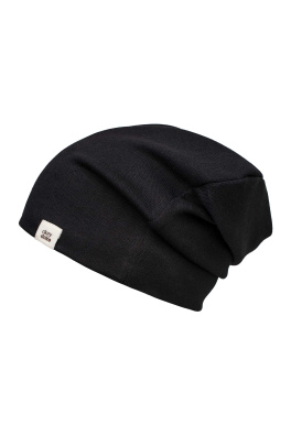 Dětská bavlněná DOKE čepice black