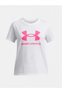 Dívčí tričko Under Armour BIG LOGO SS