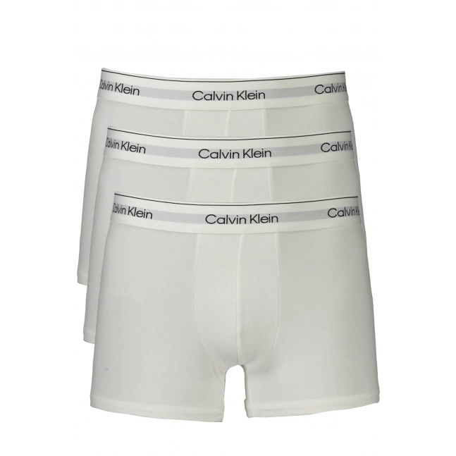 3PACK Pánské boxerky CALVIN KLEIN bílá