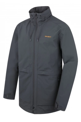 Pánský hardshell kabát HUSKY Nevr M dk. grey