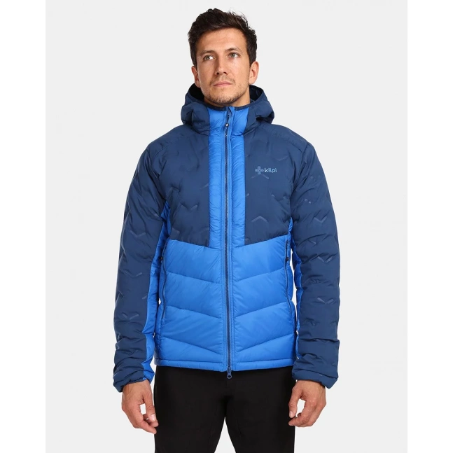 Pánská zateplená bunda Kilpi TEVERY-M Modrá Pánská zateplená bunda Kilpi TEVERY-M Modrá