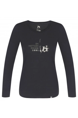 Dámské tričko s dlouhým rukávem Hannah ELARA anthracite