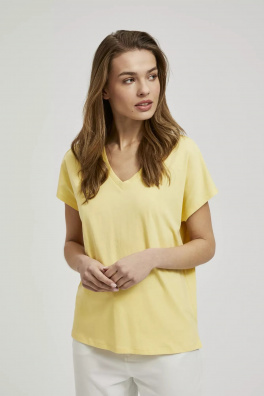 Dámské tričko MOODO - žluté