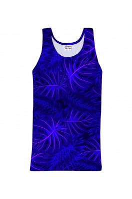 Tanktop Tropical Dark Blue