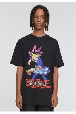 Yu-Ghi-Oh Duell Heavy Oversize Tee černé