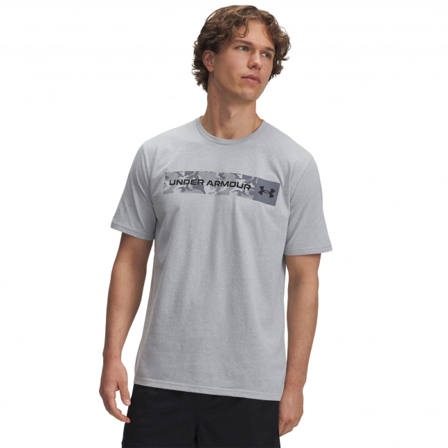 Pánské tričko Under Armour Camo Chest Stripe SS