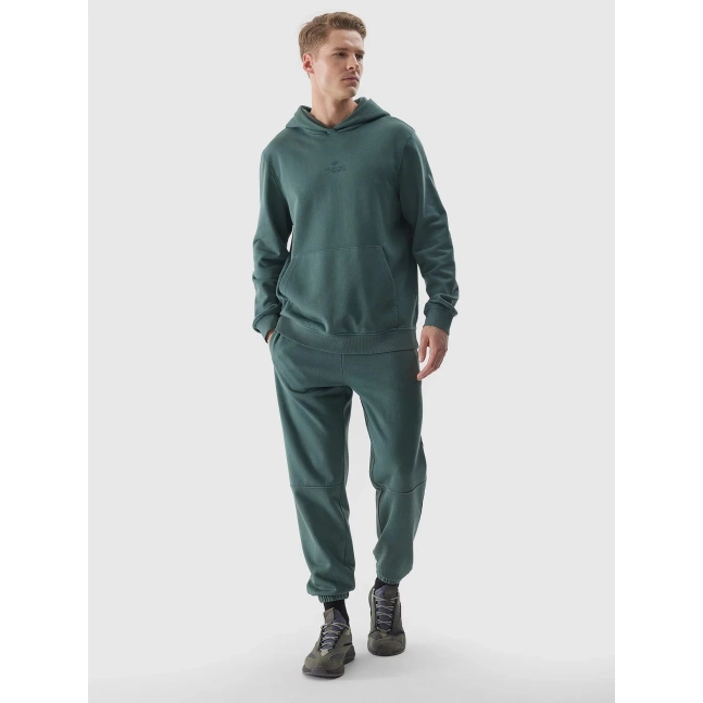 Pánské tepláky typu jogger 4F - olivové