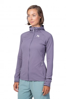 Dámská funkční mikina Hannah ELI HOODY gray ridge mel