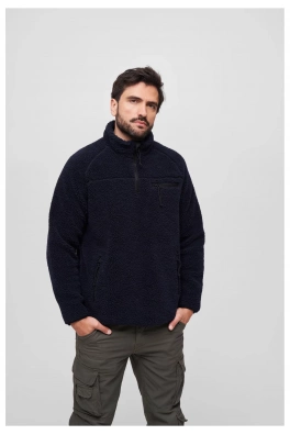 Pánská mikina Brandit Teddyfleece Troyer