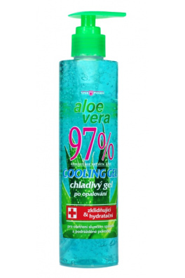 VIVACO Zklidňující gel s Aloe vera 97% 250 ml