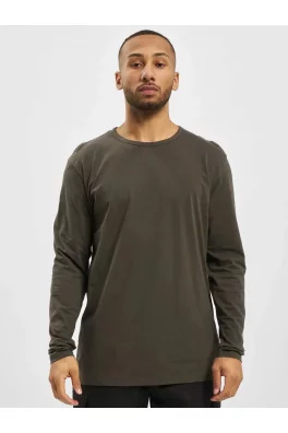 Longsleeve Basic in olive