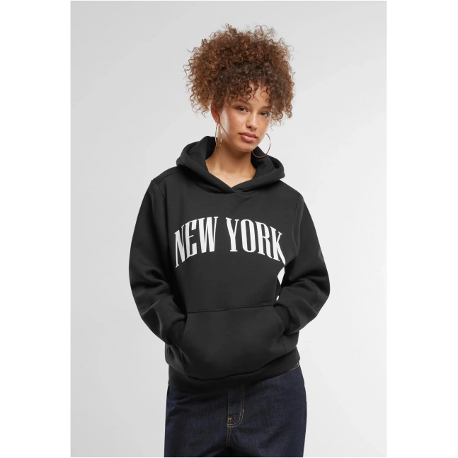 Dámská mikina Mister Tee New York Ladies Fluffy Hoody Dámská mikina Mister Tee New York Ladies Fluffy Hoody