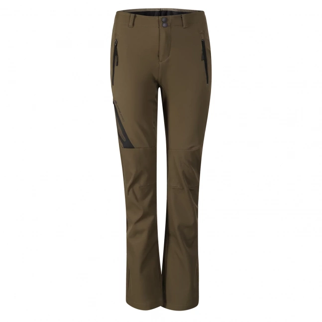 Dámské softshellové kalhoty ALPINE PRO HURFA ivy green