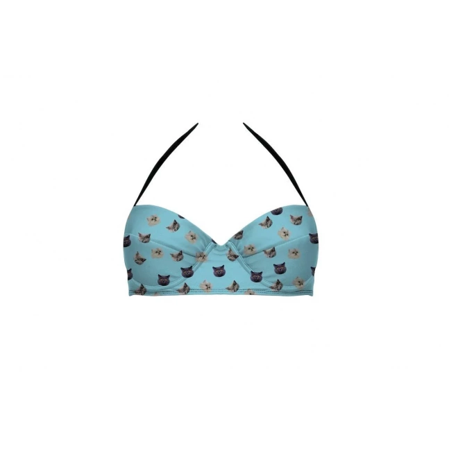Pushup Halter Bikini Top