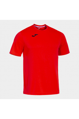 Pánské/chlapecké tričko Joma T-Shirt Combi S/S Coral Fluor