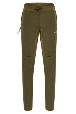 Dětské softshellové kalhoty HUSKY Klassum K tm. khaki