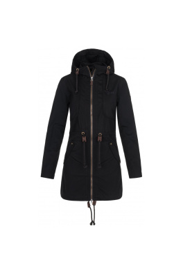 Dámský podzimní kabát Kilpi PAU-W černá
