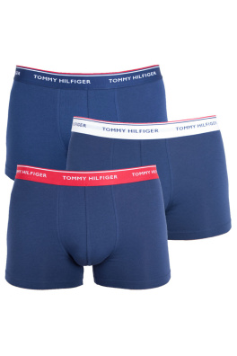 3PACK pánské boxerky Tommy Hilfiger tmavě modré