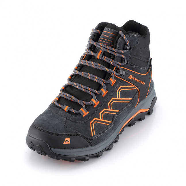 Outdoorová obuv s membránou ptx ALPINE PRO WUTEVE dk.true gray