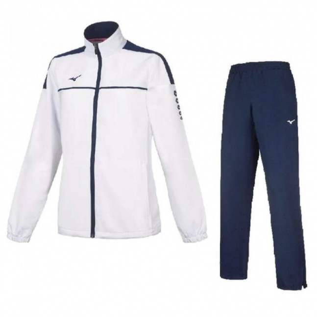 Wom Micro Tracksuit(W)/White/Navy