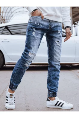 Pánské modré džínové joggery Dstreet UX4231