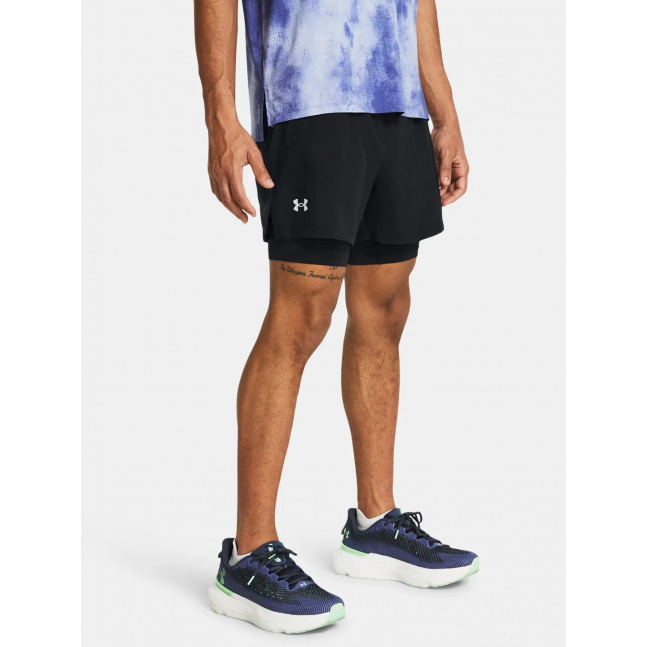 Pánské kraťasy Under Armour LAUNCH 5'' 2-IN-1 SHORTS