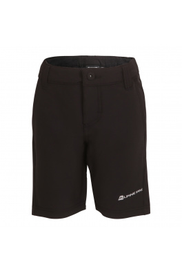 Dětské softshellové šortky ALPINE PRO MORCO black