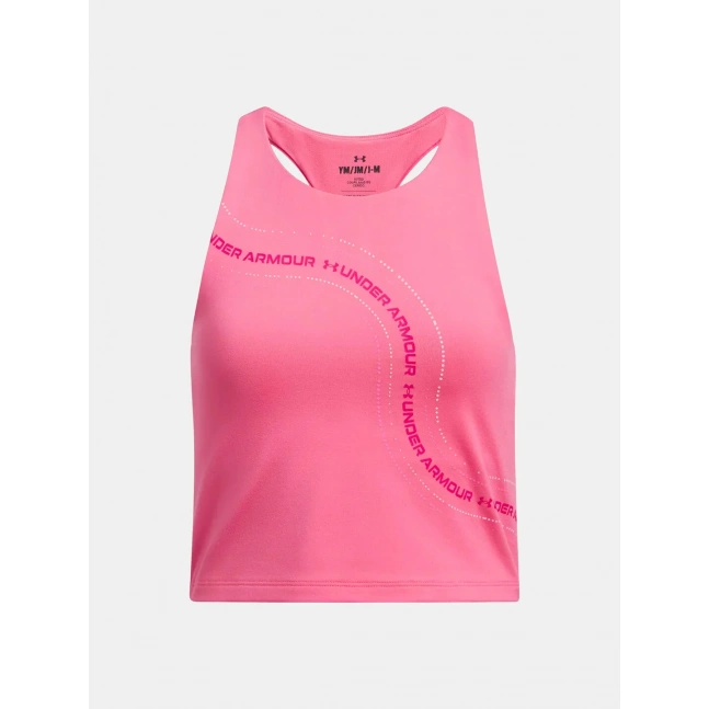Dívčí tílko Under Armour G Motion Branded Crop Tank