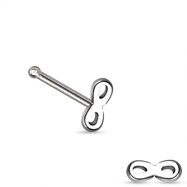 Piercing do nosu - nekonečno