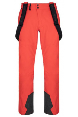 Pánské softshellové lyžařské kalhoty Kilpi RHEA-M červené