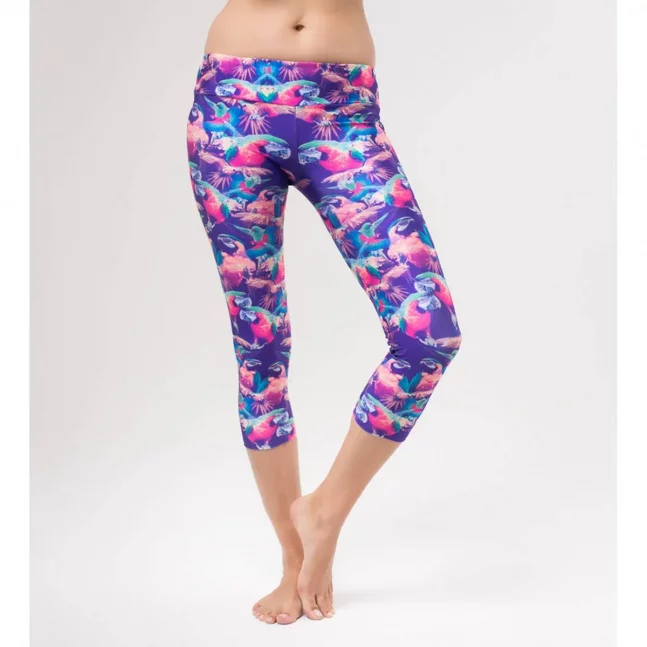 Yoga Pants Parrots